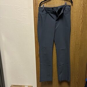 Liverpool Women's Dark Gray Straight-Leg Pants